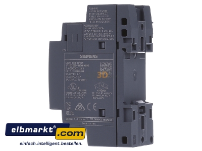 Ansicht rechts Siemens Indus.Sector 6ED1055-1MB00-0BA2 LOGO!8 erw. Modul 4 DE/4 DA 