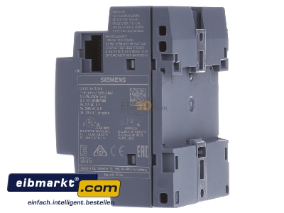 Ansicht rechts Siemens Indus.Sector 6ED1055-1NB10-0BA2 LOGO!8 erw. Modul 8 DE/8 DA 