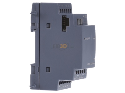 View on the left Siemens Indus.Sector 6ED1055-1MA00-0BA2 PLC analogue I/O-module 2 In / 0 Out 
