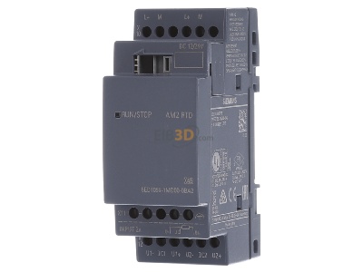 Front view Siemens 6ED1055-1MD00-0BA2 PLC analogue I/O-module 2 In / 0 Out 
