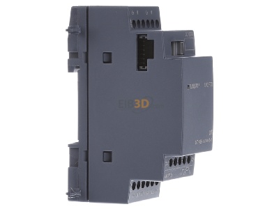 View on the left Siemens 6ED1055-1MD00-0BA2 PLC analogue I/O-module 2 In / 0 Out 
