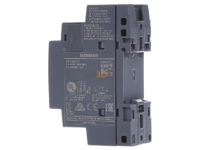 View on the right Siemens 6ED1055-1MD00-0BA2 PLC analogue I/O-module 2 In / 0 Out 
