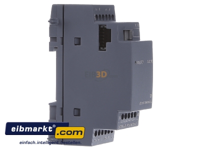 Ansicht links Siemens Indus.Sector 6ED10551MM000BA2 LOGO!8 erw. Modul 2 AA 6ED1055-1MM00-0BA2