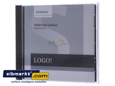 Frontansicht Siemens Indus.Sector 6ED1058-0BA08-0YA1 LOGO!8 Soft Comfort V8 