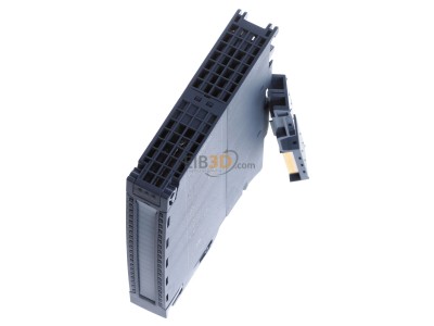 View up front Siemens 6ES7522-1BH10-0AA0 PLC digital I/O-module 0In/16Out 
