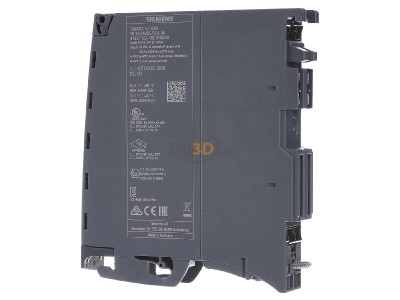 View on the right Siemens 6ES7522-1BL10-0AA0 PLC digital I/O-module 0In/32Out 
