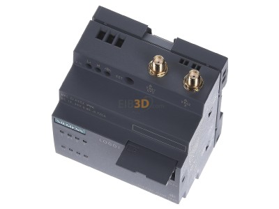 Ansicht oben vorne Siemens 6GK7142-7EX00-0AX0 LOGO!8 CMR2040 Kom.modul RJ45 Port 