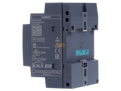 View on the right Siemens 6BK1700-0BA20-0AA0 EIB, KNX communication module CMK 2000 LOGO8, interface LOGO-EIB, KNX, Ethernet, integrated web server, 
