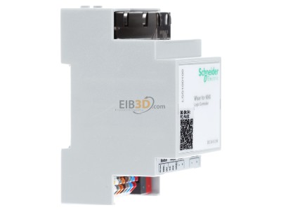 Ansicht links Schneider Electric LSS100100 HomeLYnk Logiksteuerung, Logikmodul, Controller fr EIB, KNX, Modbus und BACnet, 