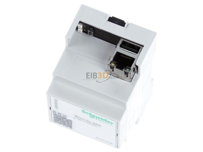 Ansicht oben vorne Schneider Electric LSS100100 HomeLYnk Logiksteuerung, Logikmodul, Controller fr EIB, KNX, Modbus und BACnet, 