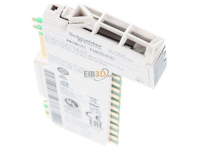 View top left Schneider Electric TM5SDI12D PLC digital I/O-module 12In/0Out 
