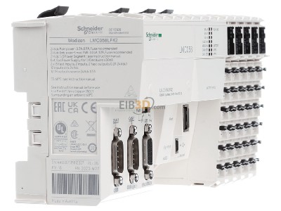 View on the left Schneider Electric LMC058LF42 PLC-CPU-module 0V DC 0V AC 
