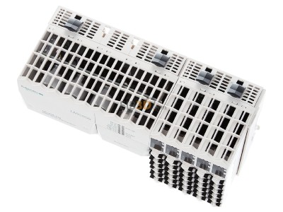 View up front Schneider Electric LMC058LF42 PLC-CPU-module 0V DC 0V AC 
