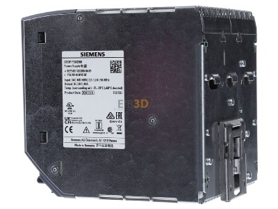 Ansicht rechts Siemens 6EP3437-8SB00-0AY0 Stromversorgung 3-phasig DC24V 