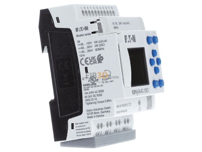 Ansicht links Eaton EASY-E4-AC-12RC1 Steuerrelais 8 digitale Eing�nge 