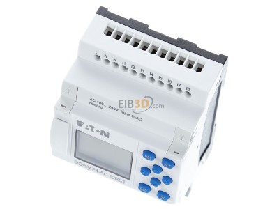 Ansicht oben vorne Eaton EASY-E4-AC-12RC1 Steuerrelais 8 digitale Eing�nge 