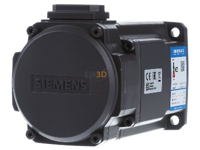 Ansicht hinten Siemens 1FL2204-2AF00-1HC0 SIMOTICS S-1FL2 Netzspannung 400 V 3AC Pn=0,75 kW 
