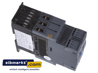 Ansicht oben links Siemens Indus.Sector 3RW4036-2BB14 Sanftstarter Sirius 22kW/400V,110-230V 