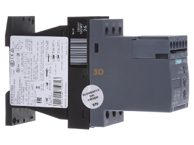 Ansicht links Siemens 3RW3016-1BB04 Sanftstarter Sirius 400V, 40 Grd 200AC 