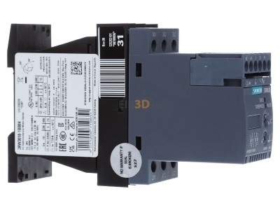 Ansicht links Siemens 3RW3018-1BB04 Sanftstarter Sirius 17,6A 