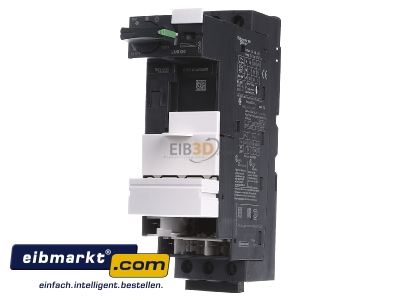 Front view Schneider Electric LUB120 Direct starter combination 5,5kW - 
