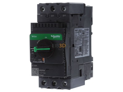 Frontansicht Schneider Electric GV3P50 Motorschutzschalter 37-50A 