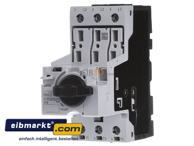 Front view Eaton (Moeller) PKE12 Motor protective circuit-breaker 12A - 
