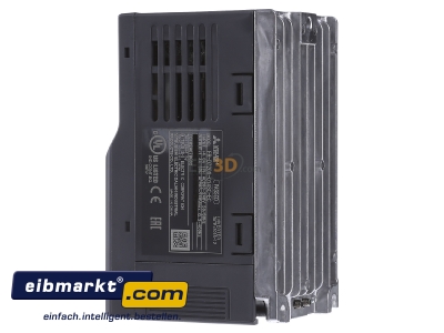 View on the right Mitsubishi Electric FR-D720S-014SC-EC Frequency converter 200...240V 0,2kW
