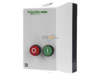 Front view Schneider Electric LE1D25N7 Direct starter combination 11kW 
