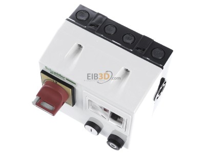 View up front Schneider Electric LG1K065M708 Direct starter combination 1,5kW 
