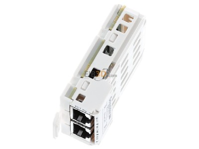 Ansicht oben vorne Schneider Electric VW3A3601 Kommunikationskarte Ethercat 2 x RJ45 