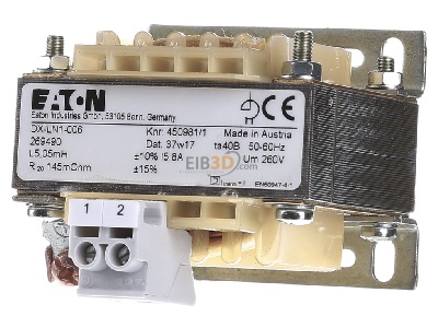 Frontansicht Eaton (Moeller) DX-LN1-006 Netzdrossel AC einphasig 