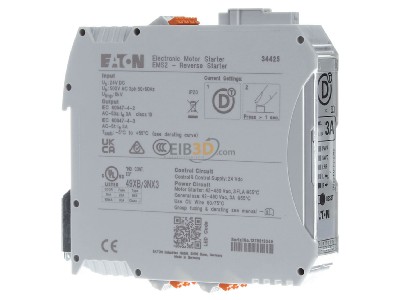 Ansicht links Eaton EMS2-RO-T-3-SWD Wendestarter 24V DC 0,18 - 3 A 