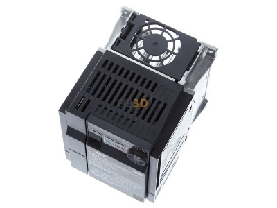Ansicht oben vorne Mitsubishi FR-E820S-0050-4-60 Umrichter Pn:0,75kW 1x200-240V 