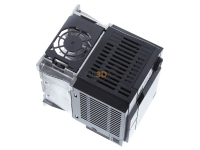 Ansicht oben links Mitsubishi FR-E820S-0050-4-60 Umrichter Pn:0,75kW 1x200-240V 