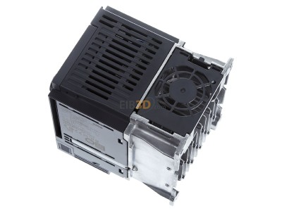 Ansicht oben rechts Mitsubishi FR-E820S-0050-4-60 Umrichter Pn:0,75kW 1x200-240V 