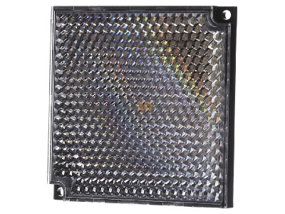 Front view Pepperl + Fuchs H85-2 Rectangular reflector for light barrier 
