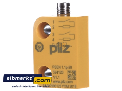 Front view Pilz PSEN 1.1p-20 #524120 End switch
