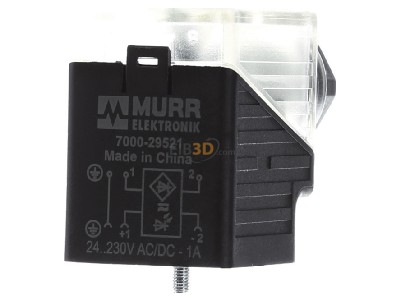 Front view Murrelektronik 7000-29521-0000000 Sensor-actuator connector 
