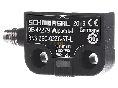 Frontansicht Schmersal BNS 260-02ZG-ST-L Sensor Sicherheits- 