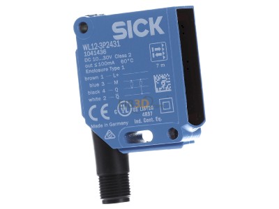 View on the left Sick WL12-3P2431 Photoelectric sensors retroreflective 
