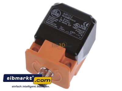 Ansicht oben vorne Ifm Electronic IM5123 Sensor induktiv DC PNP antivalent 