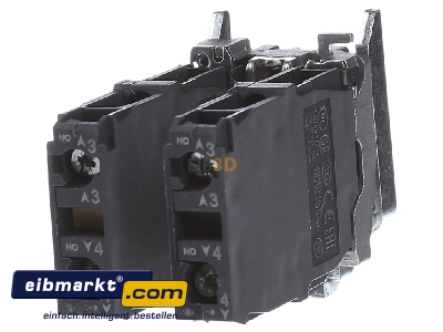 Ansicht hinten Schneider Electric ZD4PA203 Hilfsschalter 4 Richtungen 