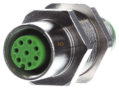 Ansicht hinten Murrelektronik 7000-48111-0000000 Schaltschrankdurchfhrung M12, 8pol. A-cod. 