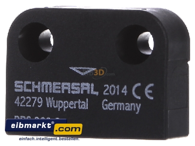Front view Schmersal BPS 260-2 Actuator for position switch
