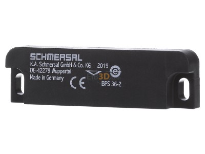 Front view Schmersal BPS 36-2 Actuator for position switch 
