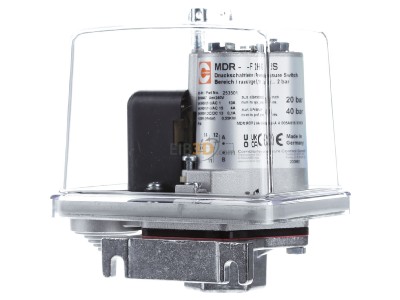 Ansicht hinten Condor MDR-F 2H-S Steuerdruckschalter 