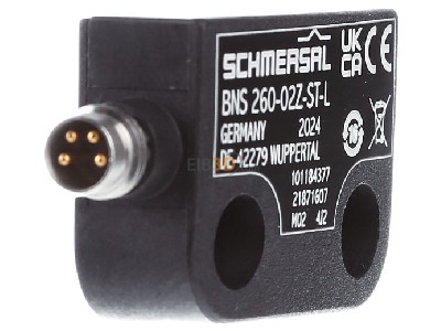 Ansicht links Schmersal BNS 260-02Z-ST-L Sicherheits-Sensor 