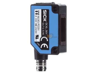 View on the left Sick WL8G-P2231 Retroreflective photoelectric sensor 
