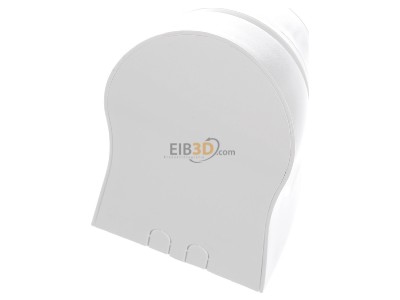 Top rear view Hager EE830 EIB, KNX motion sensor complete 0...200 white, 
